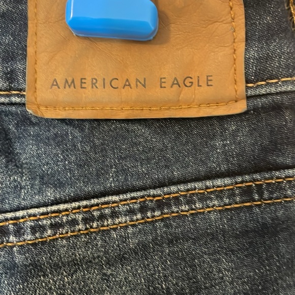 American Eagle Outfitters blue denim jeans pants 28/30 airflex+ athletic fit - Picture 6 of 12
